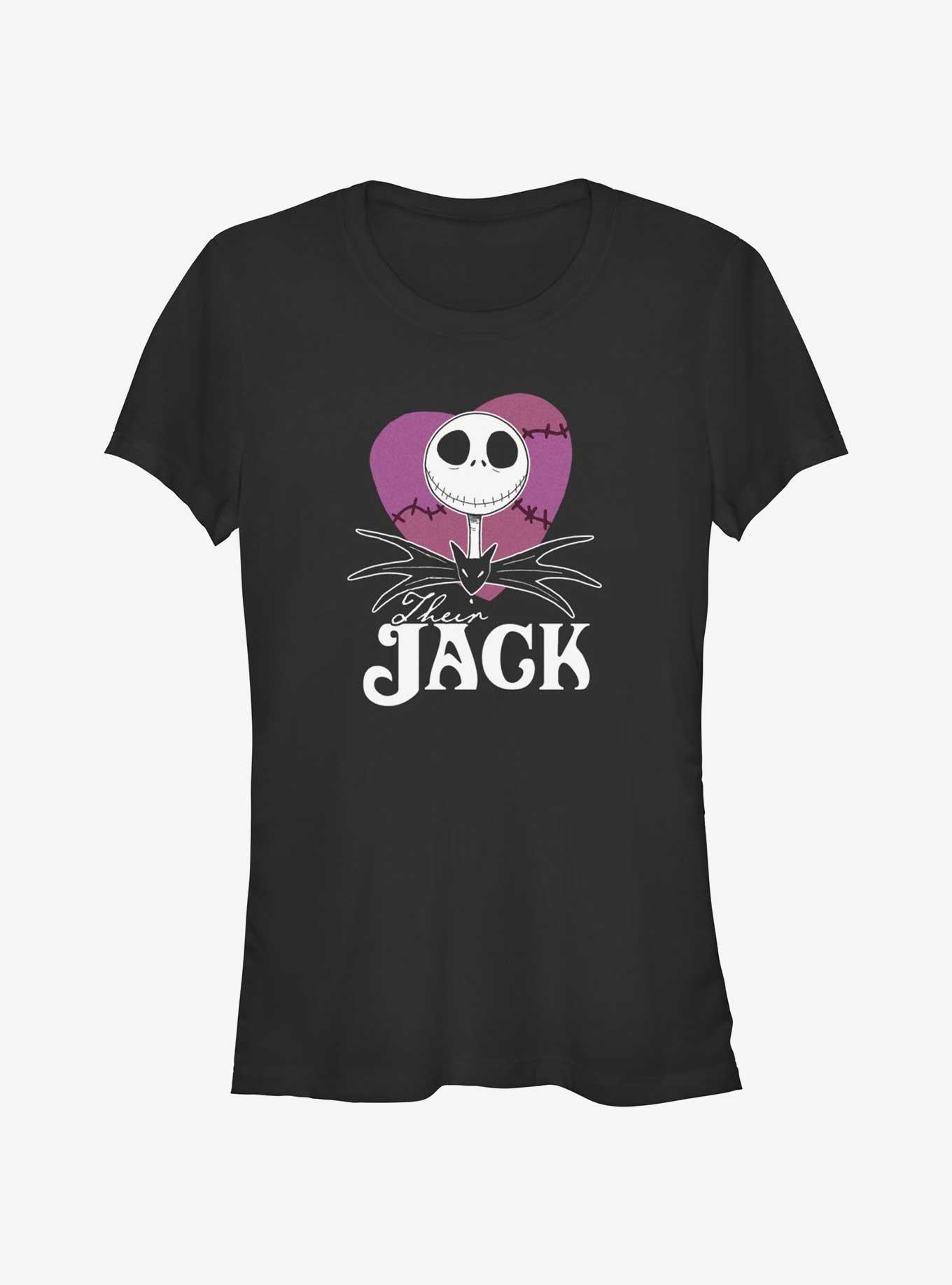 Disney The Nightmare Before Christmas Their Jack Girls T-Shirt T-Shirt | Aesthetic Graphic | Top Pick For Fans