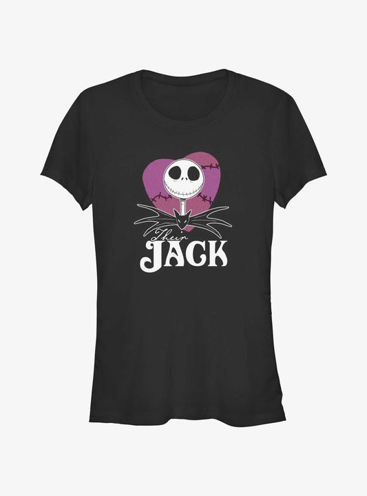 Disney The Nightmare Before Christmas Their Jack Girls T-Shirt T-Shirt | Aesthetic Graphic | Top Pick For Fans
