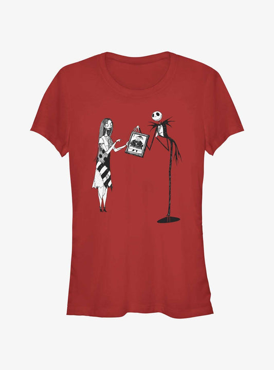 Disney The Nightmare Before Christmas Sally Jack Sandy Claws Girls T-Shirt T-Shirt | Trending Design | Great Gift Idea