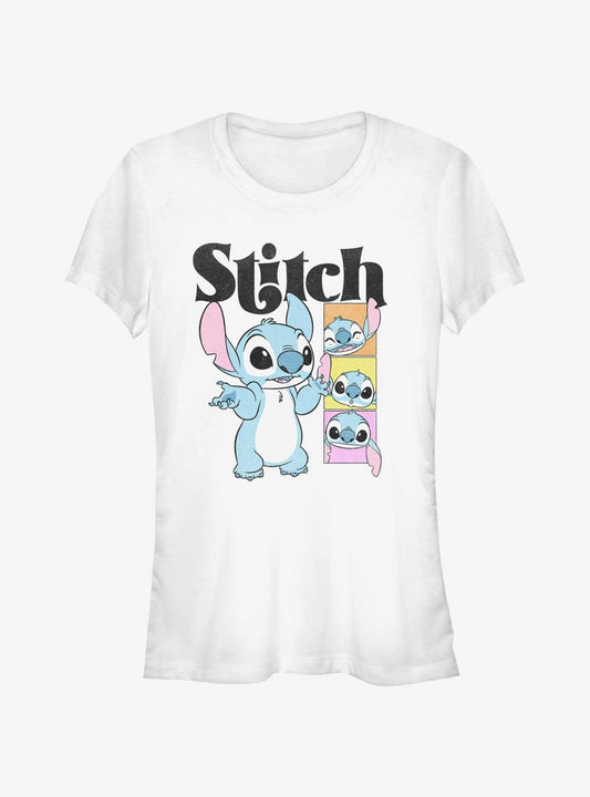 Disney Lilo Stitch Stitch Poses Girls T-Shirt T-Shirt | Premium Graphic | Top Pick For Fans