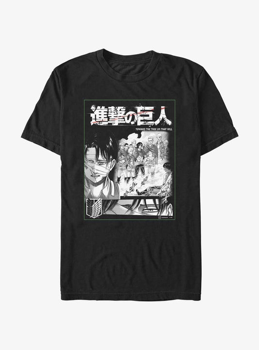 Attack on Titan Levi On The Hill T-Shirt