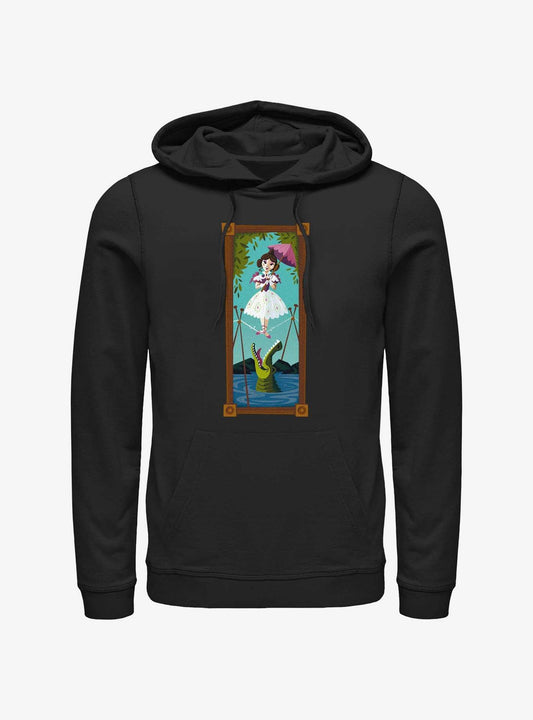 Disney The Haunted Mansion Sally Slater Tightrope Walker Portrait Hoodie Hot Topic Web Exclusive