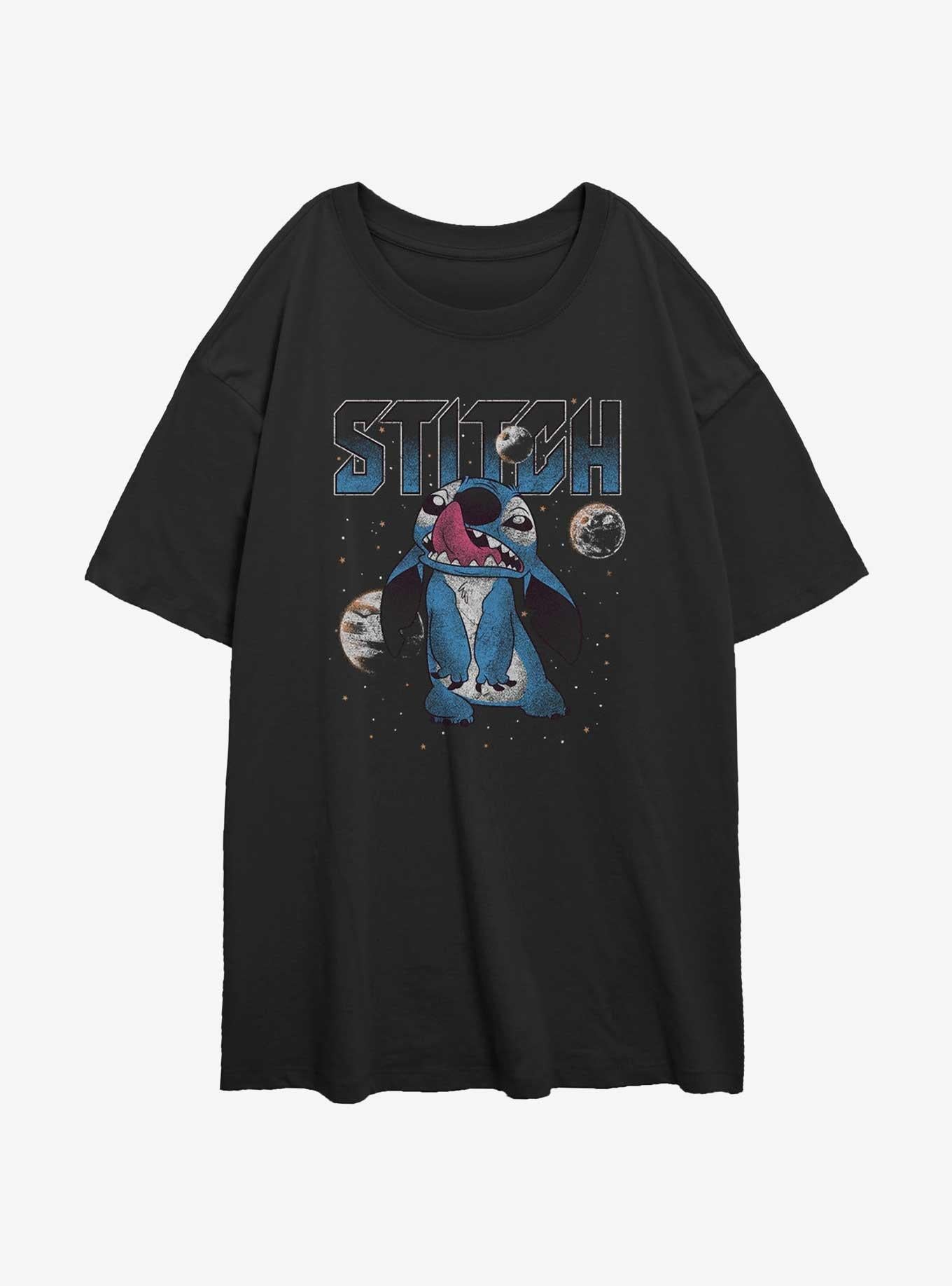Disney Lilo Stitch Stitch Planets Girls Oversized T-Shirt T-Shirt | High-Quality Print | Must-Have Style
