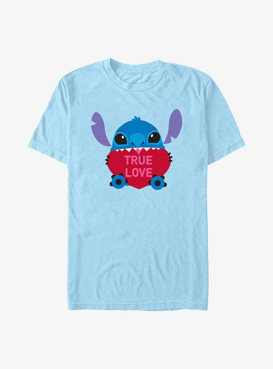 Disney Lilo Stitch True Love Stitch T-Shirt T-Shirt | Top Trending Artwork | Perfect For Daily Wear