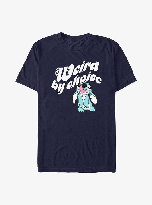 Disney Lilo Stitch Weird By Choice T-Shirt T-Shirt | Vintage Graphic Vibe | Trending Now
