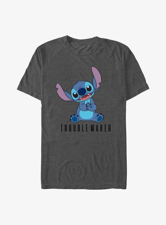 Disney Lilo Stitch Stitch Trouble Maker T-Shirt T-Shirt | Premium Graphic | Must-Have Style