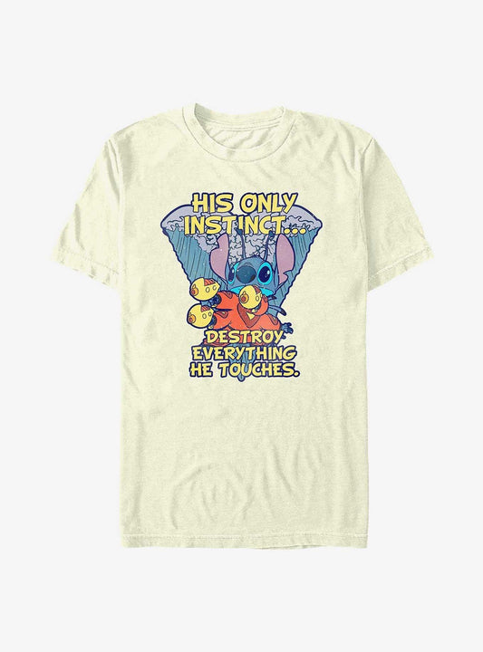Disney Lilo Stitch Stitch Destroy Everything T-Shirt T-Shirt | High-Quality Print | Great Gift Idea