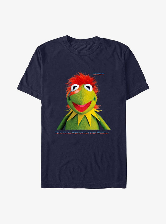 Disney The Muppets Muppets Kermit Who Sold The World T-shirt | Trendy Graphic Tee | Casual Unisex T-shirt