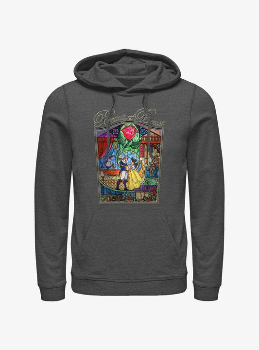 Disney Beauty and the Beast Stained Glass Story Hoodie
