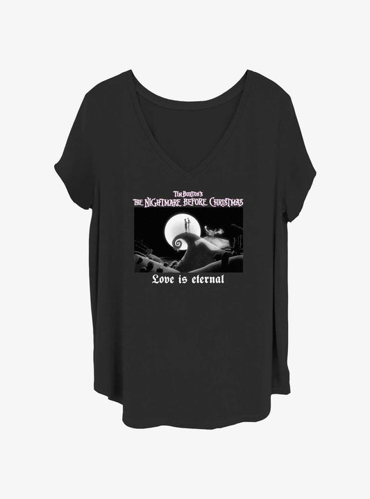 Disney The Nightmare Before Christmas Meant To Be Scene Girls T-Shirt Plus Size T-Shirt | High-Quality Print | Trending Now