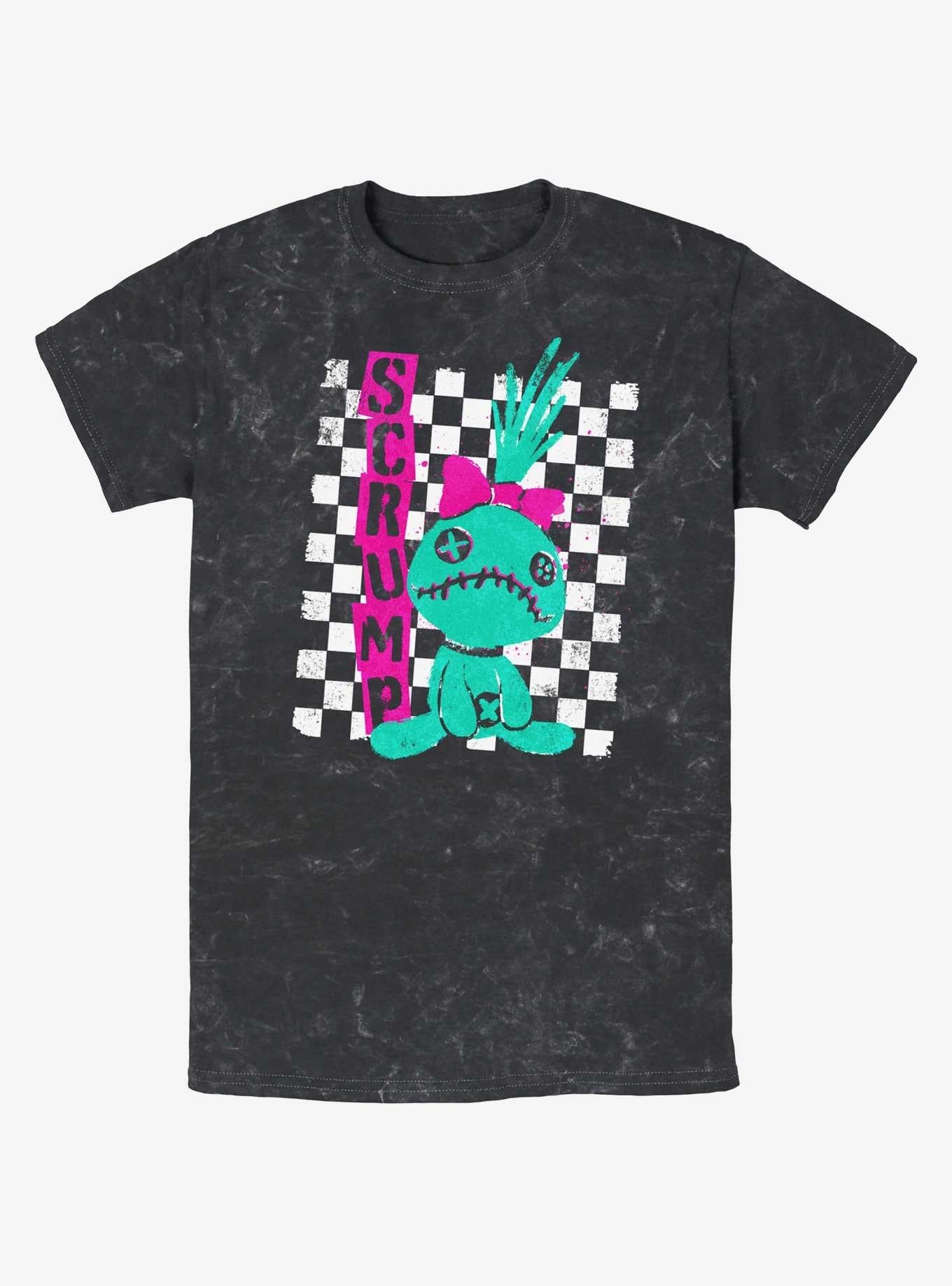 Disney Lilo Stitch Punk Scrump Mineral Wash T-Shirt T-Shirt | Trending Streetwear Style | Trending Now