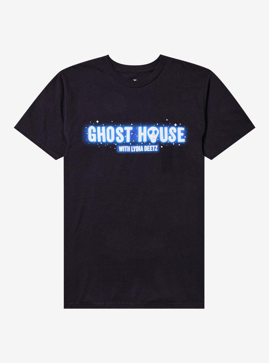 Beetlejuice Beetlejuice Ghost House With Lydia Deetz T-Shirt