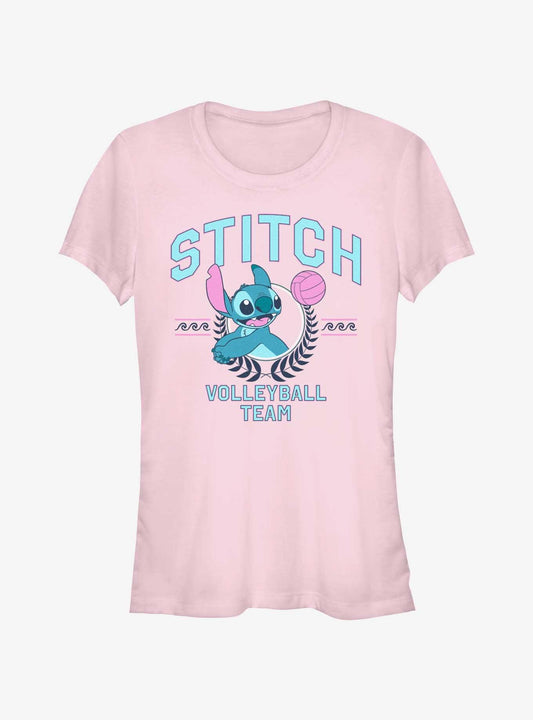 Disney Lilo Stitch Volleyball Team Girls T-Shirt T-Shirt | Trending Streetwear Style | Trending Now