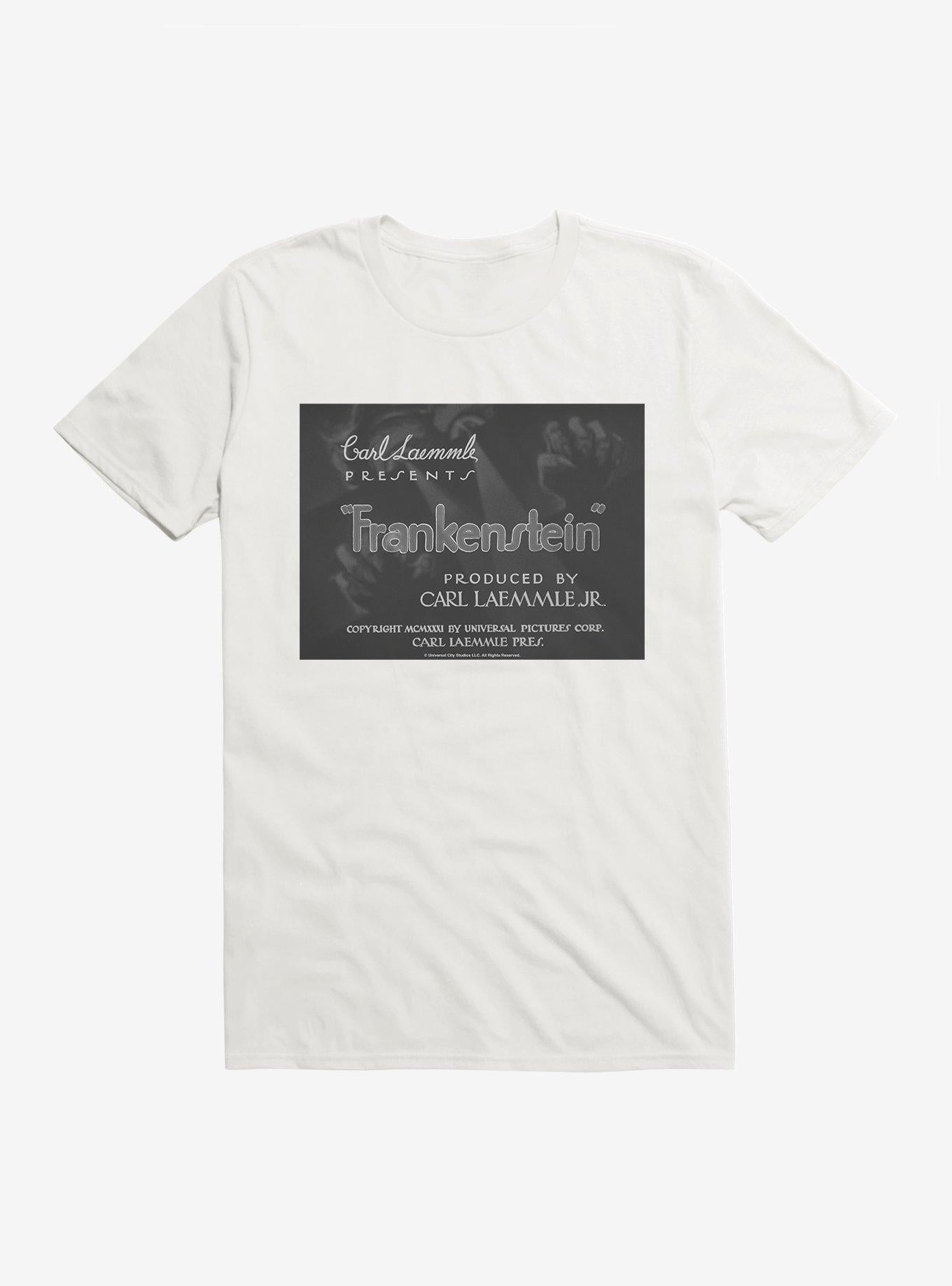 Frankenstein Title Card T-Shirt