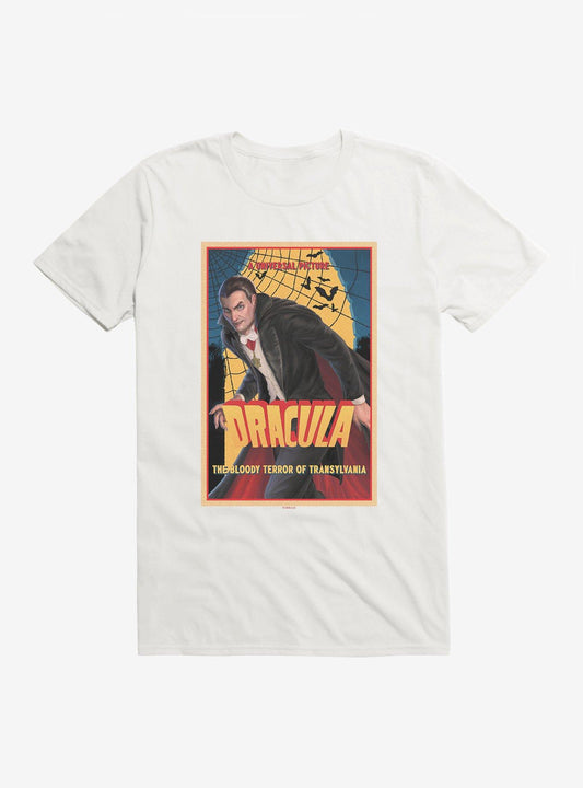 Universal Monsters Dracula Bloody Terror Of Transylvania T-Shirt