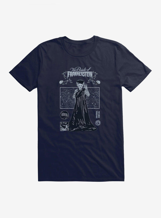 Bride Of Frankenstein Shockingly Terrifying T-Shirt