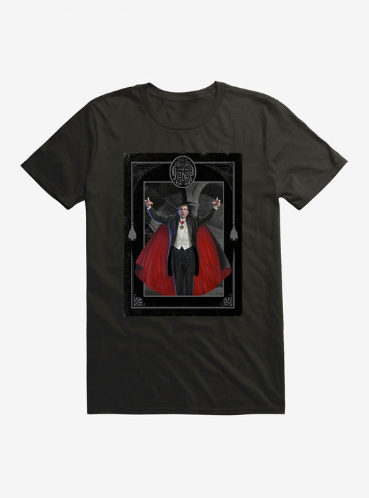 Universal Monsters Dracula In The Castle T-Shirt