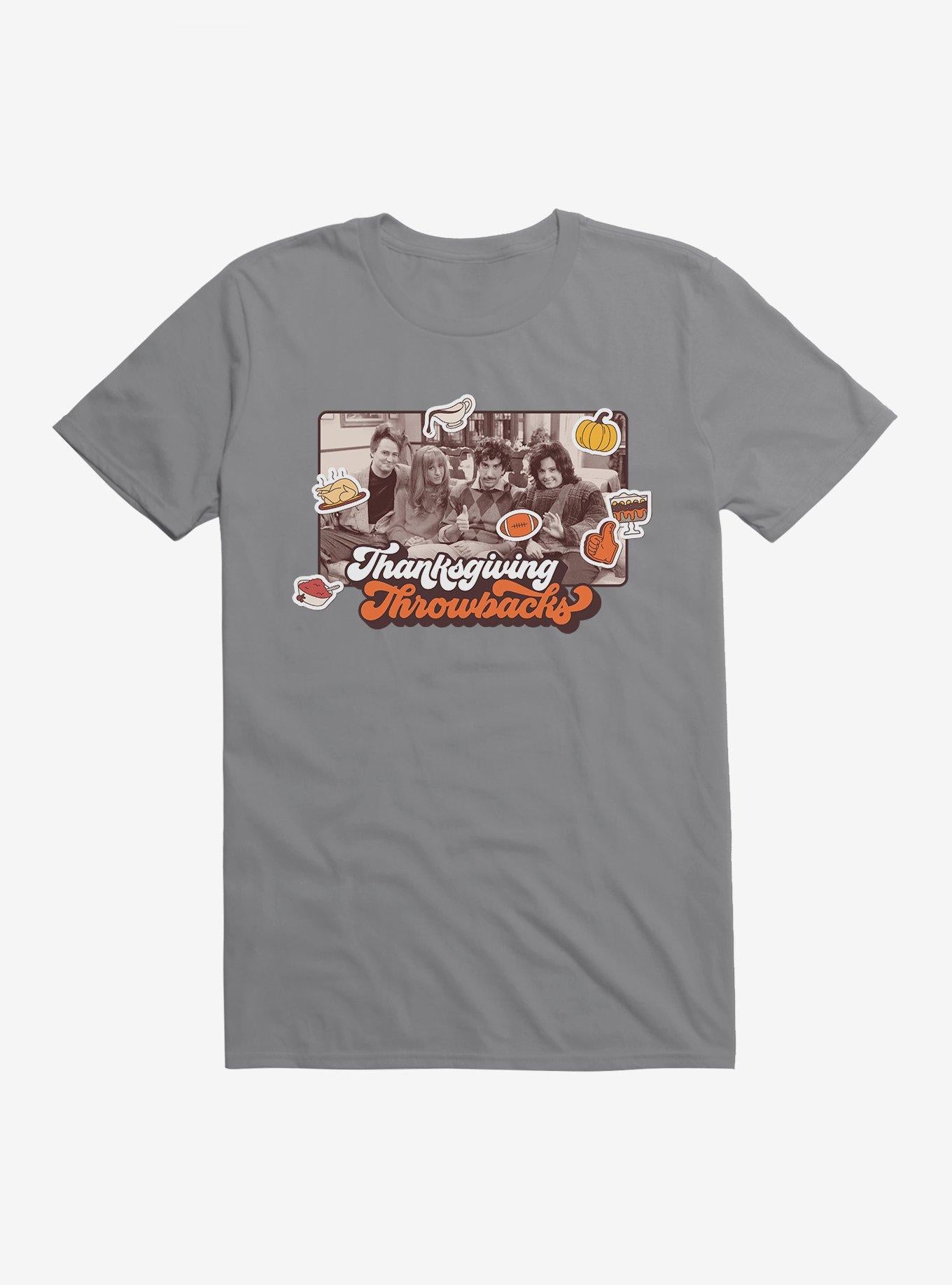 Friends Thanksgiving Throwbacks T-Shirt T-Shirt | Premium Graphic | High Demand Item