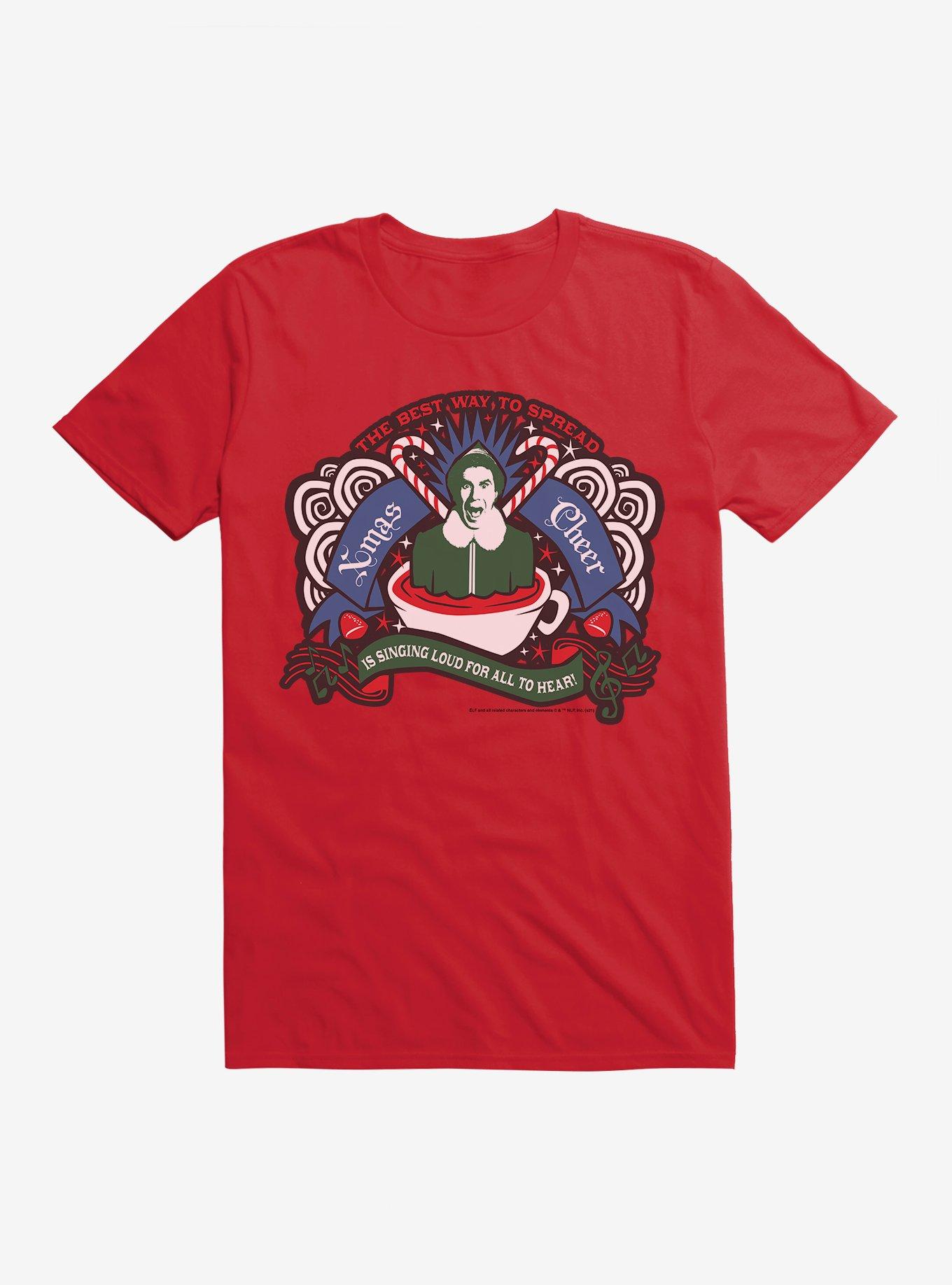 Elf Buddy Spread Christmas Cheer T-Shirt T-Shirt | Trending Design | Must-Have Style