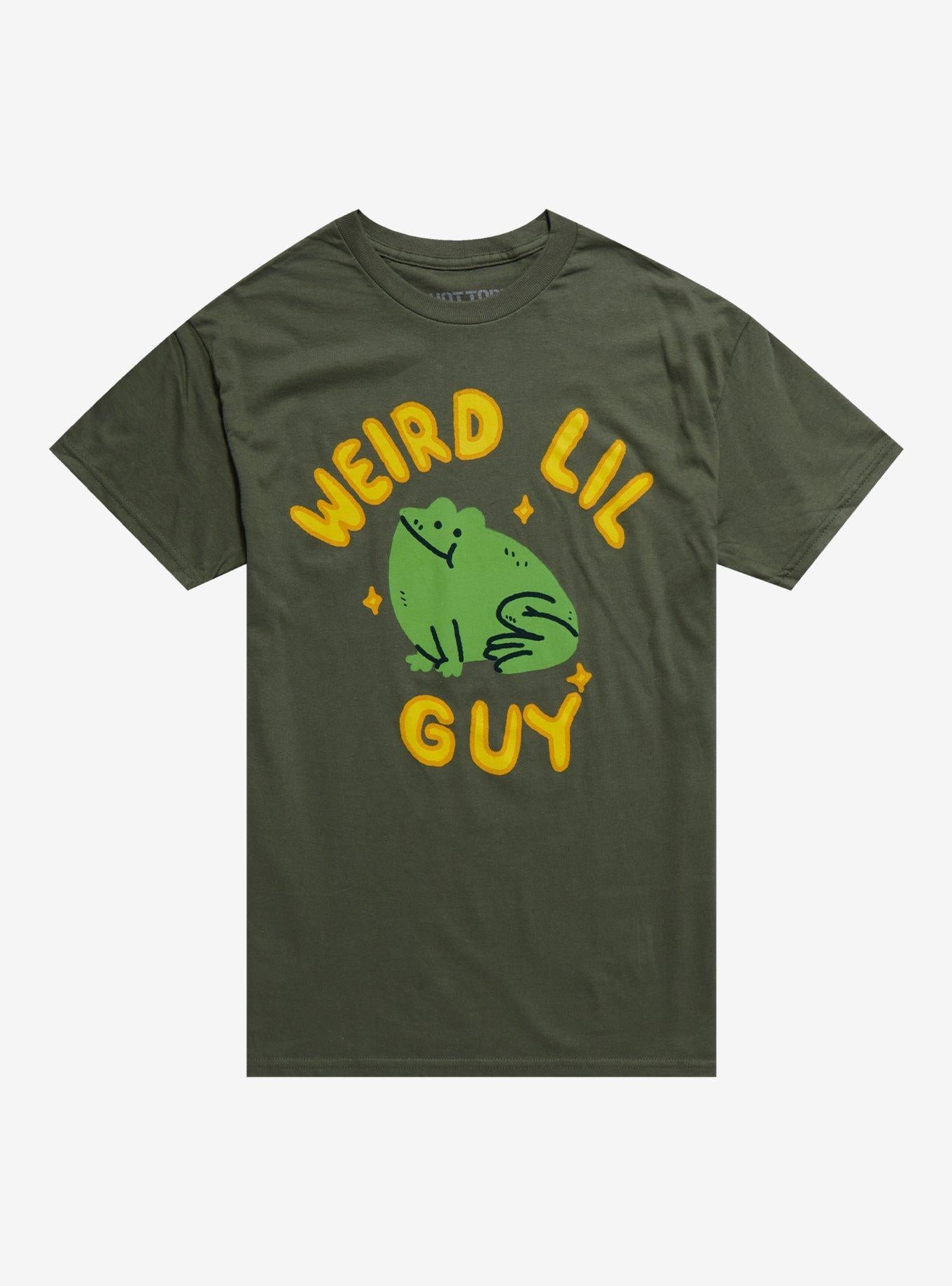 Weird Lil Guy Frog T-Shirt By Lxromero
