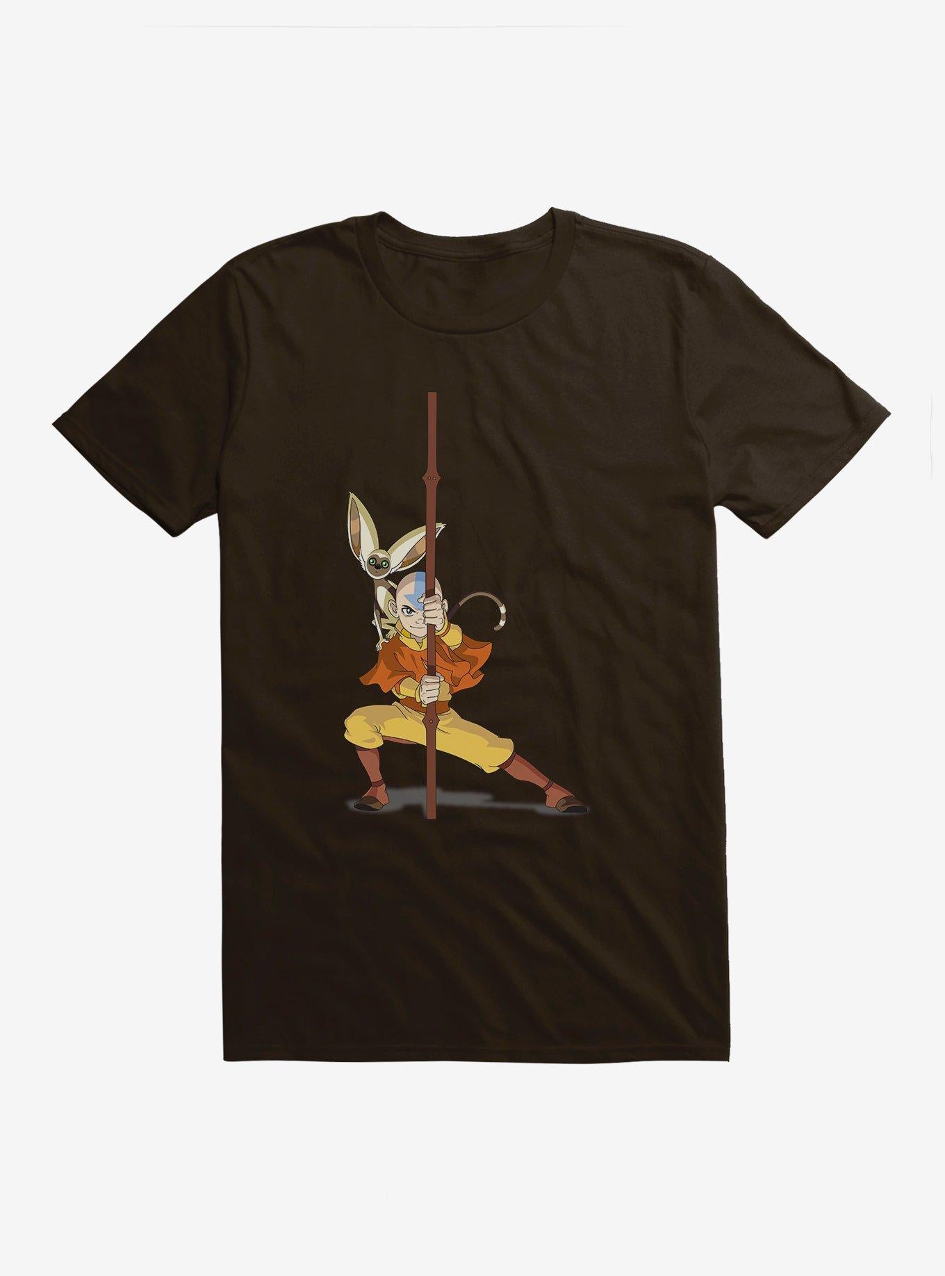 Extra Soft Avatar The Last Airbender Aang Momo T-Shirt T-Shirt | Exclusive Edition | Top Pick For Fans