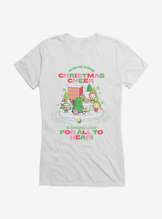 Elf Christmas Cheer Girls T-Shirt T-Shirt | Trending Design | Perfect For Daily Wear