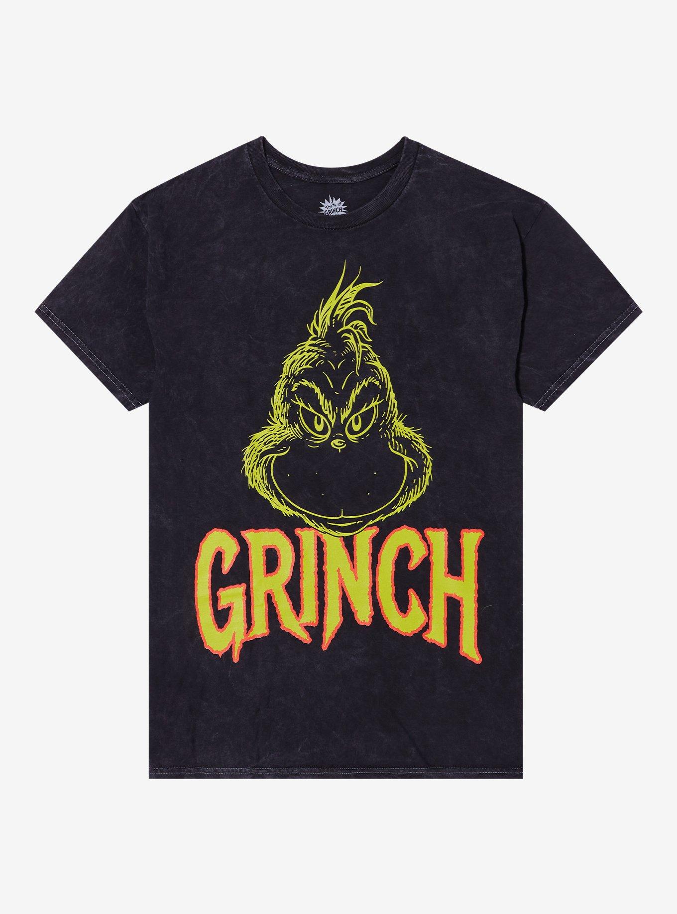 Dr Seuss How The Grinch Stole Christmas Name Double-Sided Mineral Wash T-Shirt T-Shirt | Trending Streetwear Style | Must-Have Style
