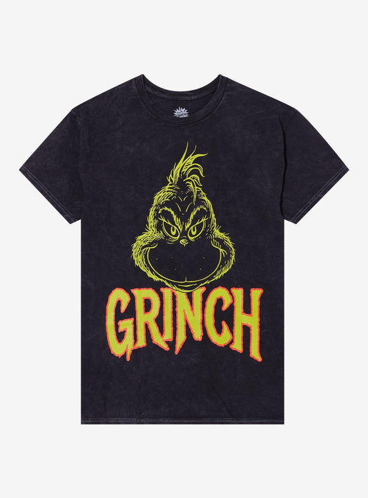 Dr Seuss How The Grinch Stole Christmas Name Double-Sided Mineral Wash T-Shirt T-Shirt | Trending Streetwear Style | Must-Have Style