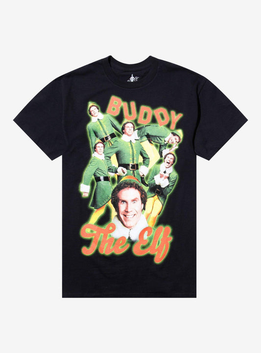 Elf Buddy Collage TShirt Graphic Tee | Graphic Tee | Unisex Shirt | High-Quality Print