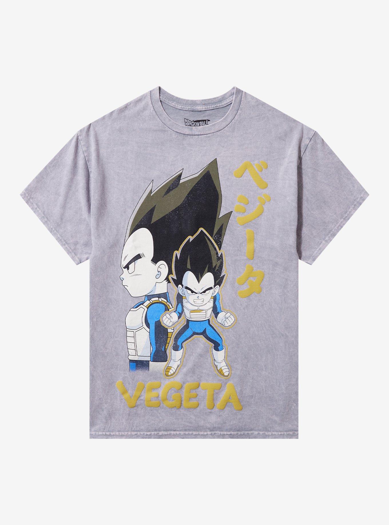 Dragon Ball Daima Vegeta Mineral Wash TShirt Graphic Tee | Graphic Tee | Unisex Shirt | Premium Quality Apparel