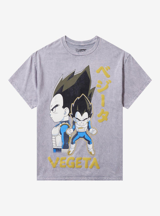 Dragon Ball Daima Vegeta Mineral Wash TShirt Graphic Tee | Graphic Tee | Unisex Shirt | Premium Quality Apparel