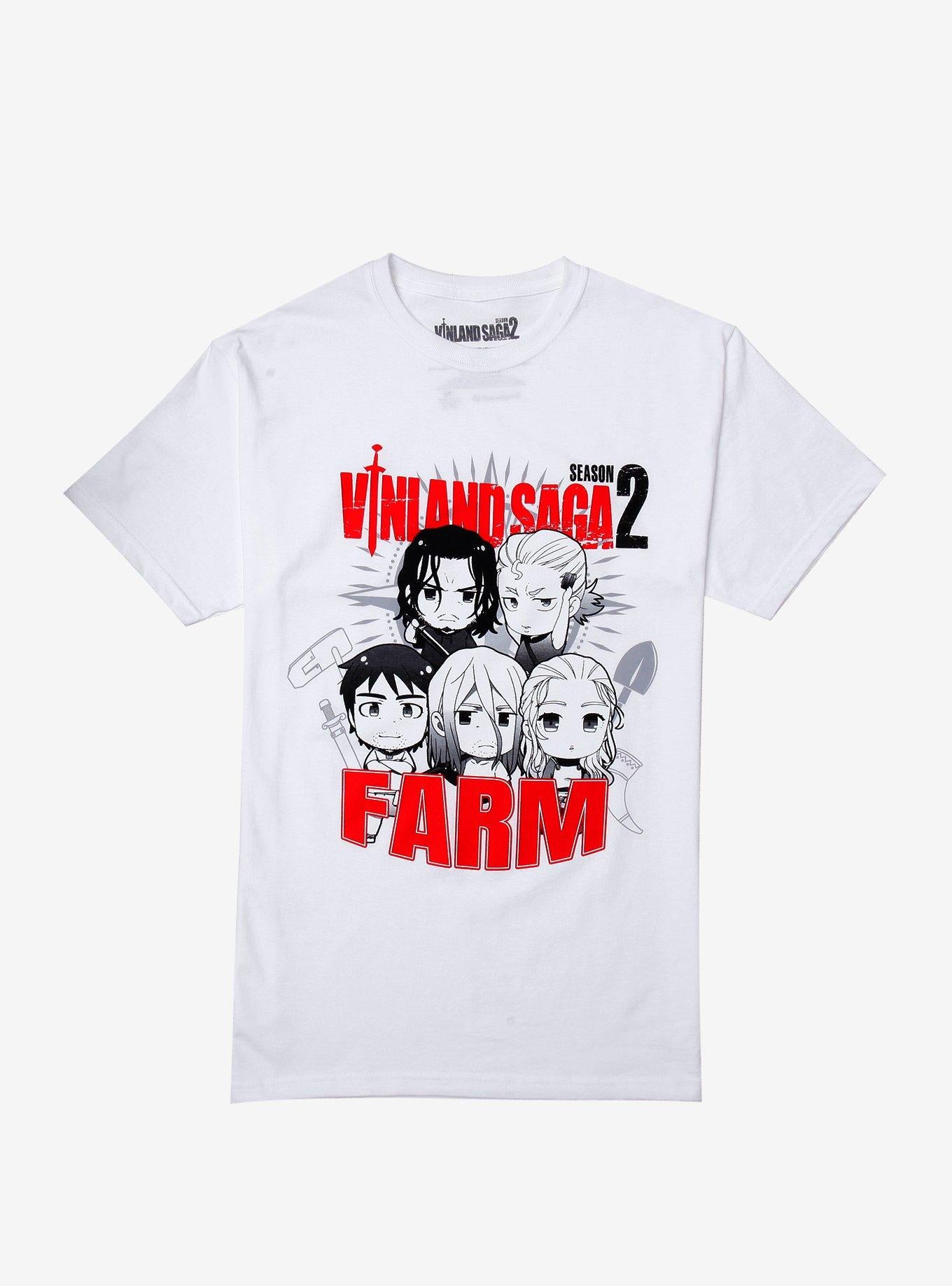 Vinland Saga Season 2 Farm Chibi Characters T-Shirt