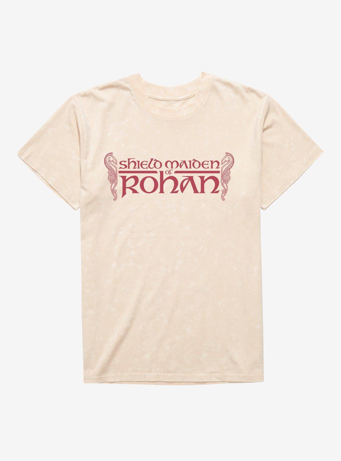 The Lord Of The Rings: The War Of The Rohirrim Shield Maiden Of Rohan Mineral Wash T-Shirt