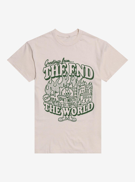 Point North Greetings From The End Of The World T-Shirt