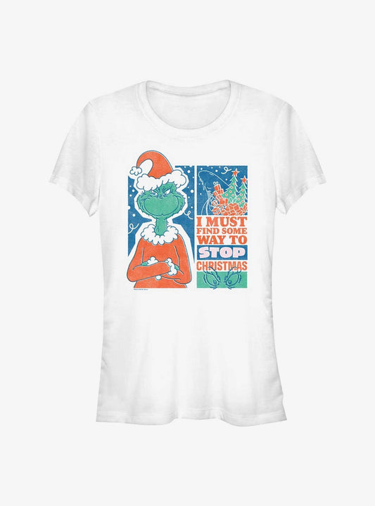 Dr Seuss Must Stop Christmas Girls T-Shirt T-Shirt | High-Quality Print | Top Pick For Fans
