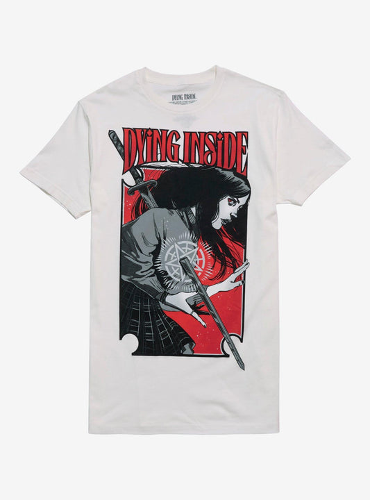 Dying Inside Graphic Novel Cover Art T-Shirt T-Shirt | Vintage Graphic Vibe | High Demand Item