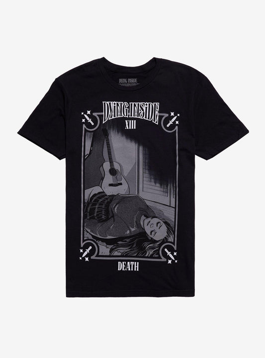 Dying Inside Death Tarot Card T-Shirt