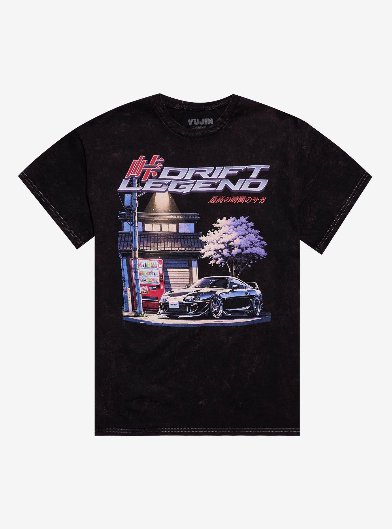 Drift Legend Car T-Shirt By Yujin Clothing