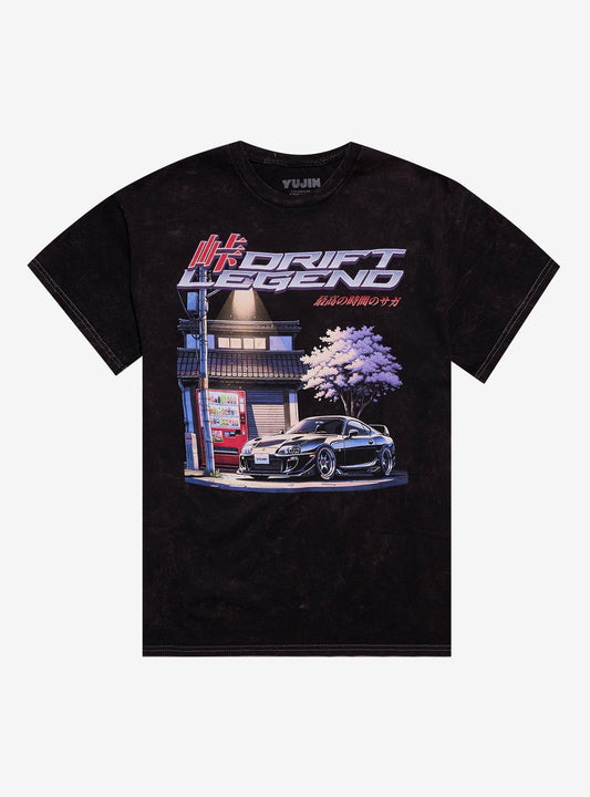 Drift Legend Car T-Shirt By Yujin Clothing