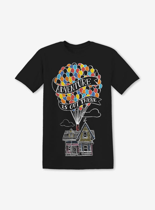 Disney Pixar Up House Balloons Boyfriend Fit Girls TShirt Graphic Tee | Graphic Tee | Unisex Shirt | Top Trending Fashion