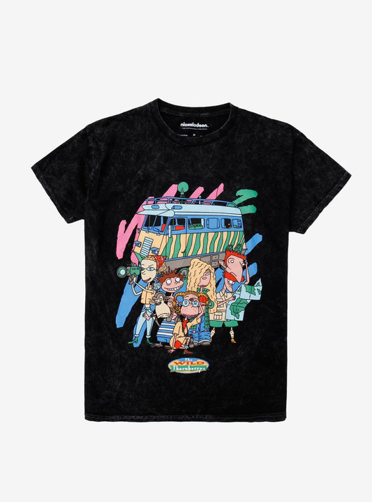 The Wild Thornberrys Group Mineral Wash T-Shirt