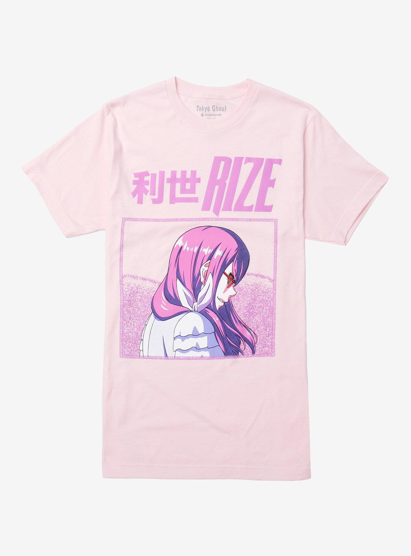 Tokyo Ghoul Rize Pink T-Shirt