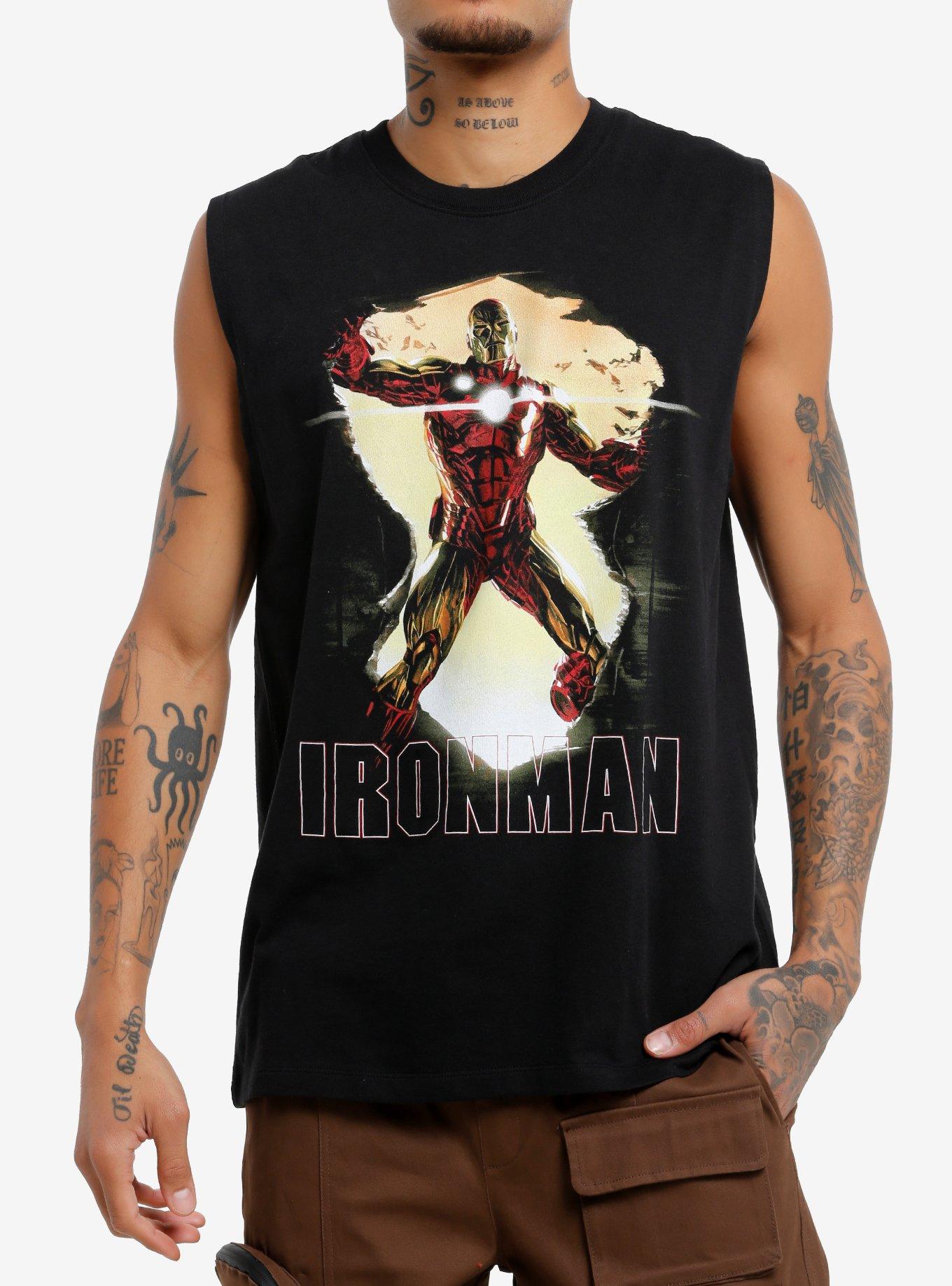 Marvel Iron Man Muscle Tank Top