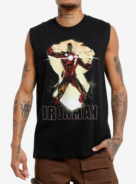 Marvel Iron Man Muscle Tank Top