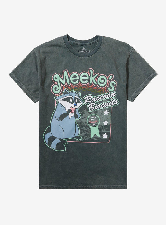 Disney Pocahontas Meeko Biscuits Girls TShirt Graphic Tee | Graphic Tee | Unisex Shirt | Soft Comfortable Wear