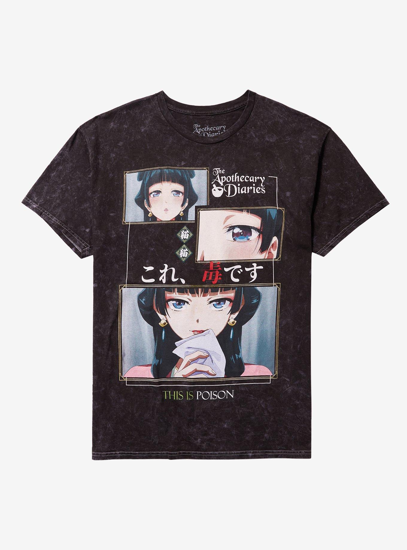 The Apothecary Diaries Maomao Poison Dark Wash T-Shirt