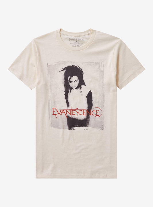 Evanescence Amy Lee Portrait Boyfriend Fit Girls TShirt Graphic Tee | Graphic Tee | Unisex Shirt | Premium Quality Apparel