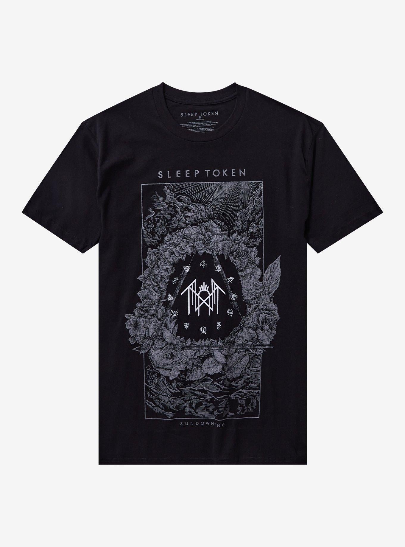 Sleep Token Sundowning Runes & Flowers T-Shirt
