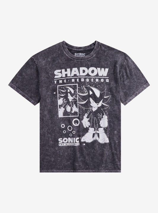 Sonic The Hedgehog Shadow Mineral Wash T-Shirt