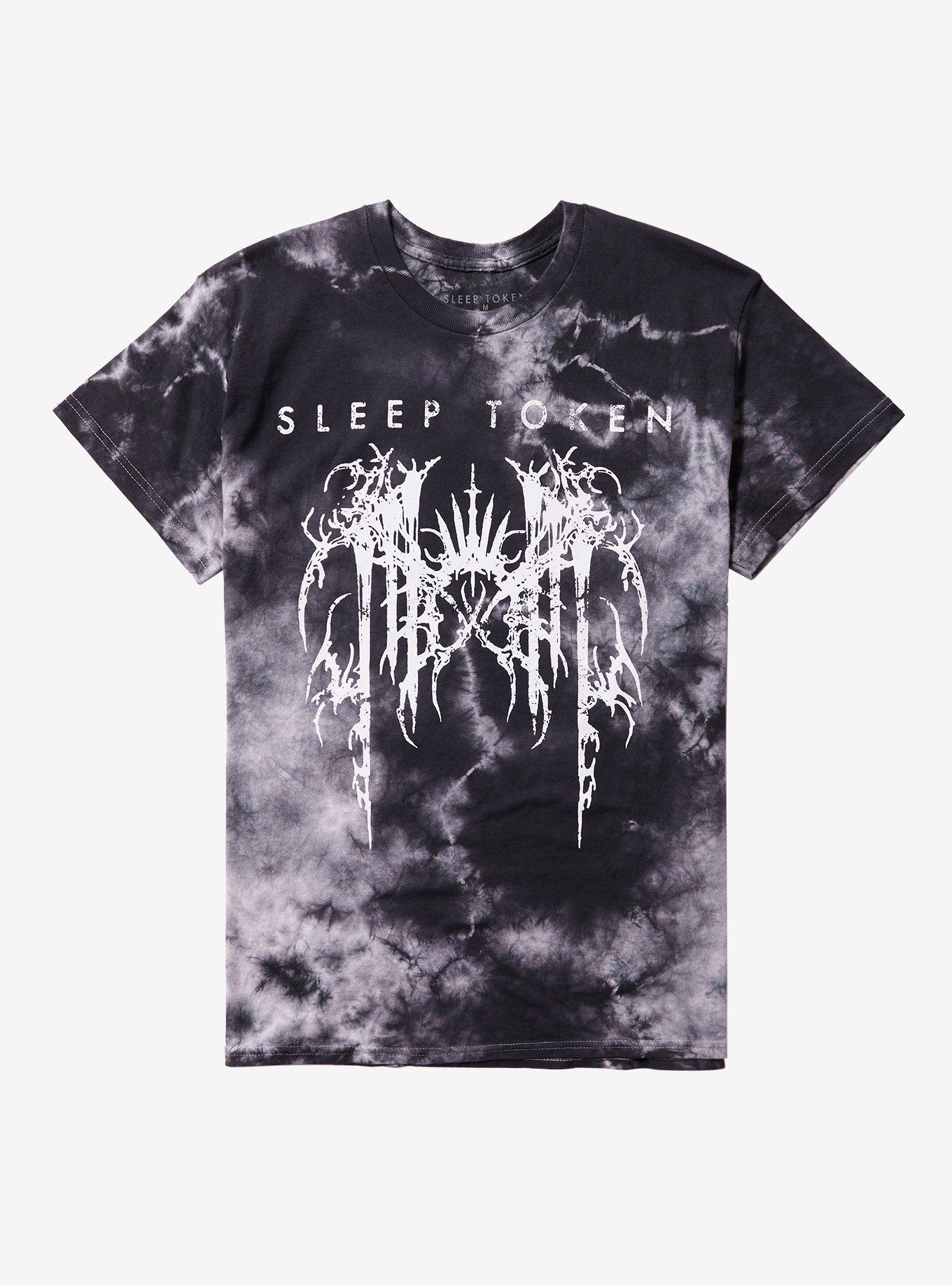 Sleep Token Jagged Logo Spiral-Dye T-Shirt